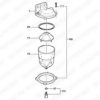 DELPHI 5864002 Fuel filter